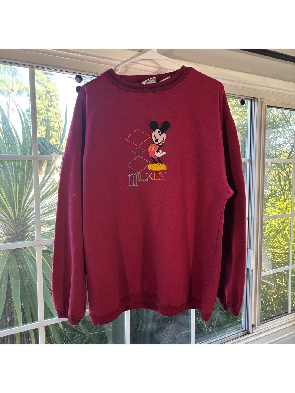 Mickey Mouse co Burgundy Sweatshirt